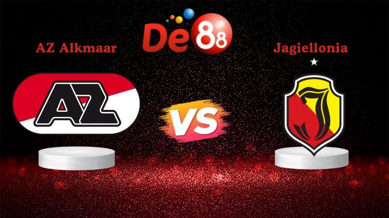 DE88 Nhận định soi kèo AZ Alkmaar vs Jagiellonia 03h00 ngày 19/12/2025 - Conference League